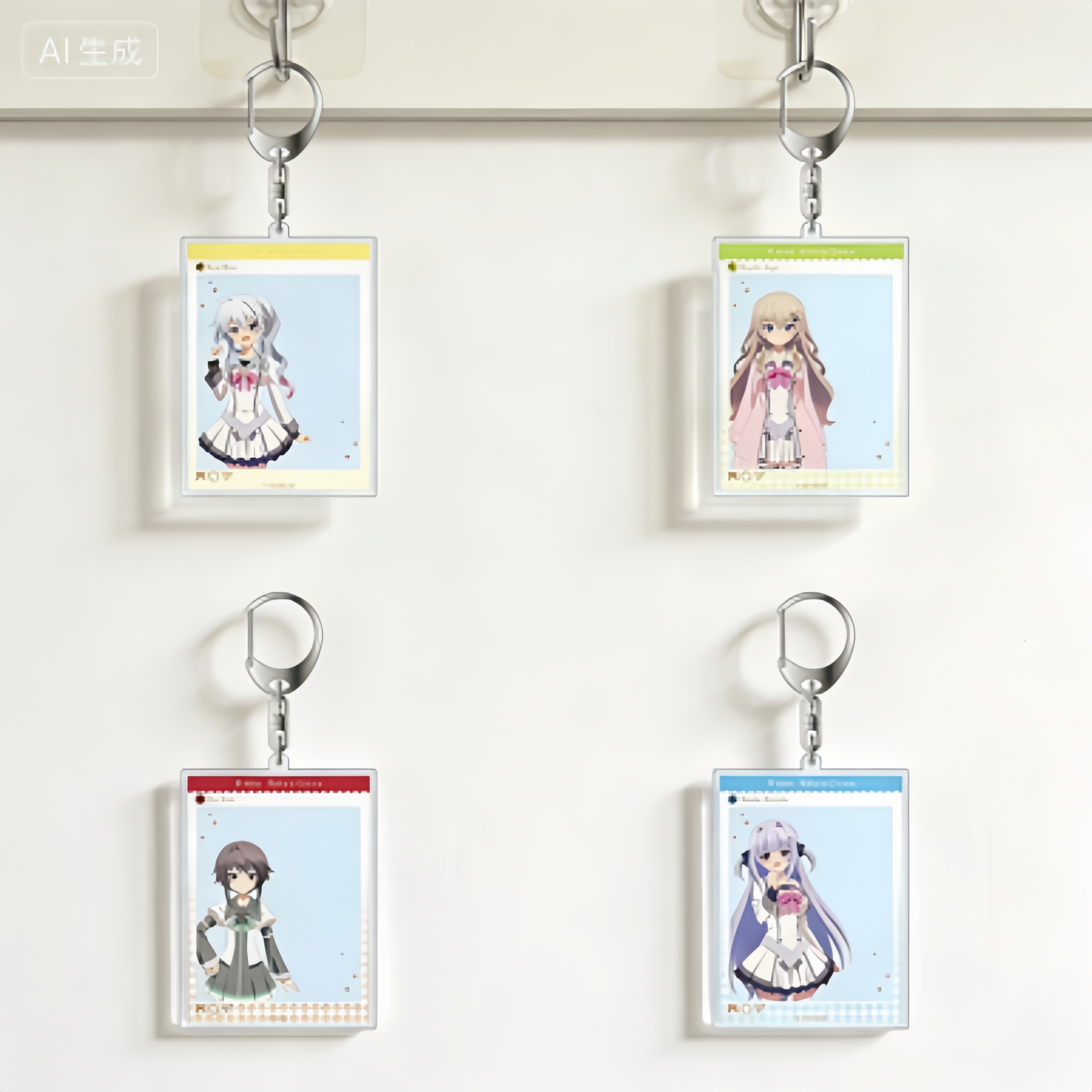 Decor Lighting Phone Number - Anime 9-nine- Cosplay Acrylic Pendant Keychains
