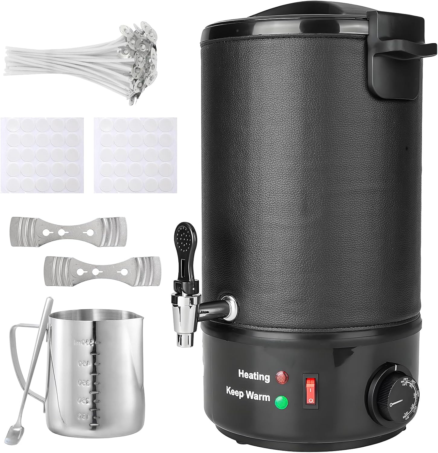 Wax Melter Electric - 8L Wax Melter for Candle Making