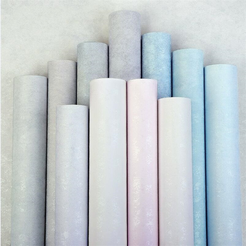 Lighting Decor Rentals - Solid color non-woven fabric light blue