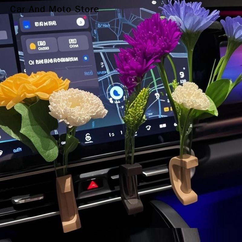 Unique Lighting Decor - Flower Vase Clip Eco-friendly Personalized Wooden