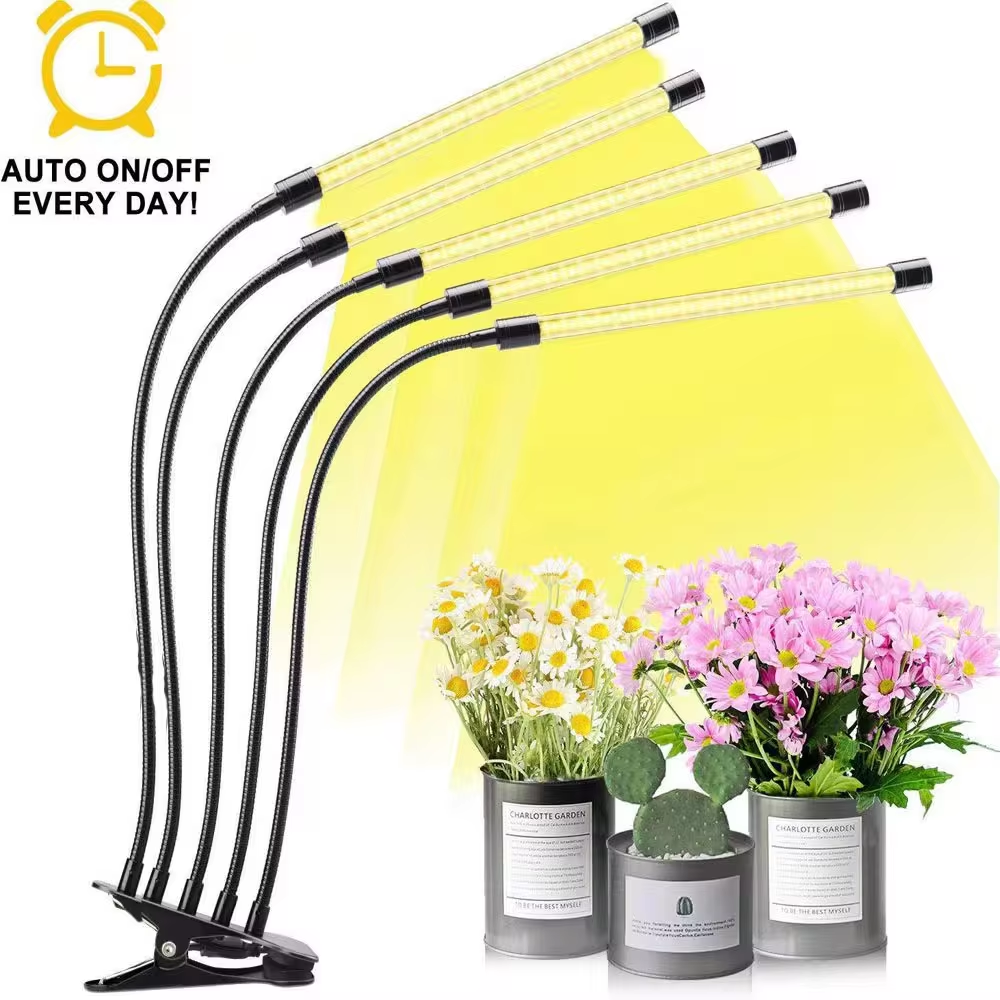 Touch Dimmer Lamp - LED USB Clip Grow Light 3000K