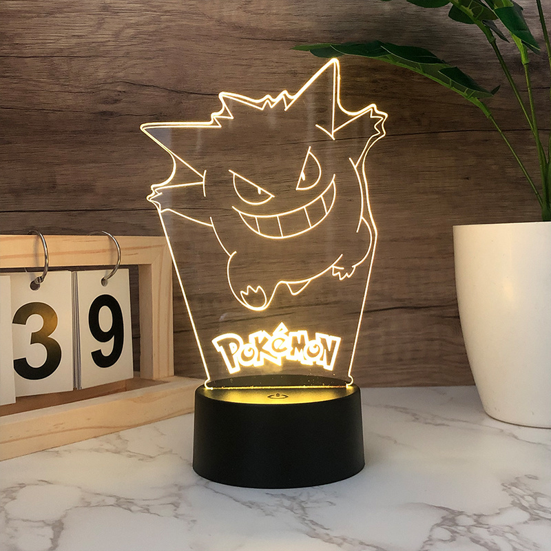 Kawaii Pokémon Pikachu Night L - Lighting Room Decor Items reseña y precio