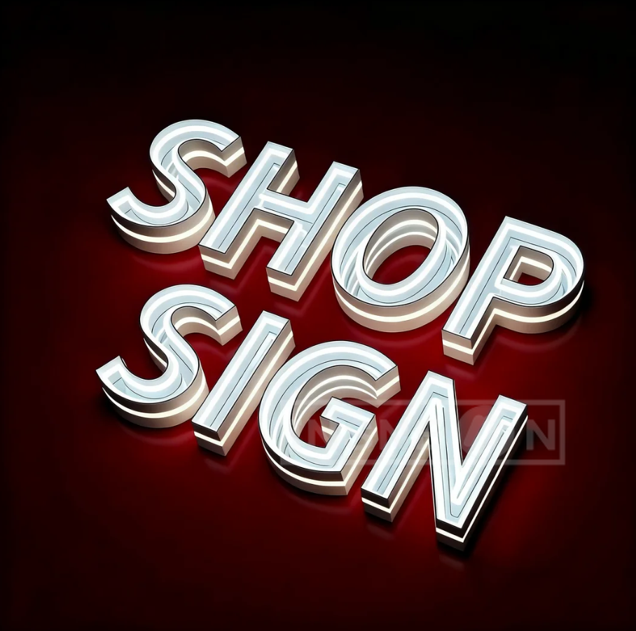 Shop Mirror Sign Custom Infini - Neon Sign Custom Led reseña y precio