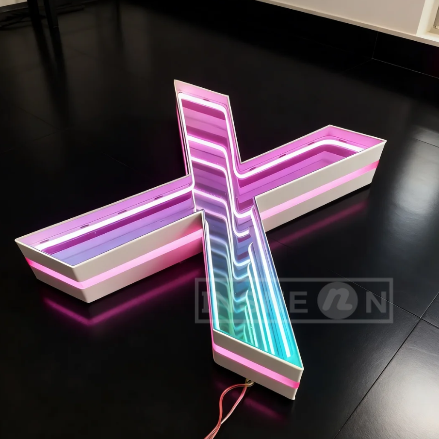 Shop Mirror Sign Custom Infini - Neon Sign Custom Led reseña y precio