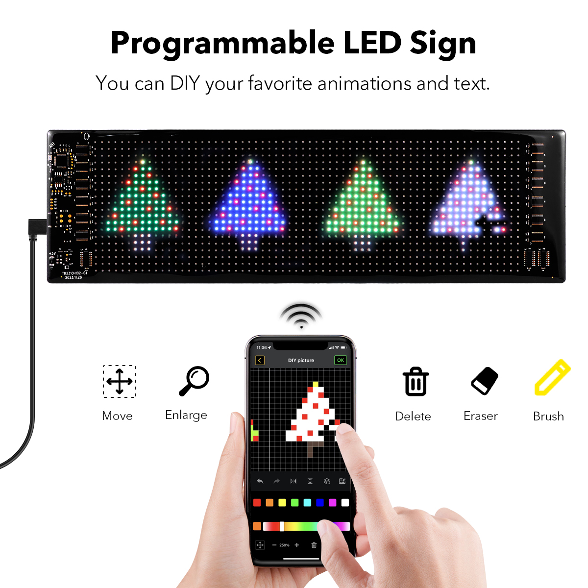 5V USB Flexible LED Panel Ligh - Touch Dimmer Lamp reseña y precio