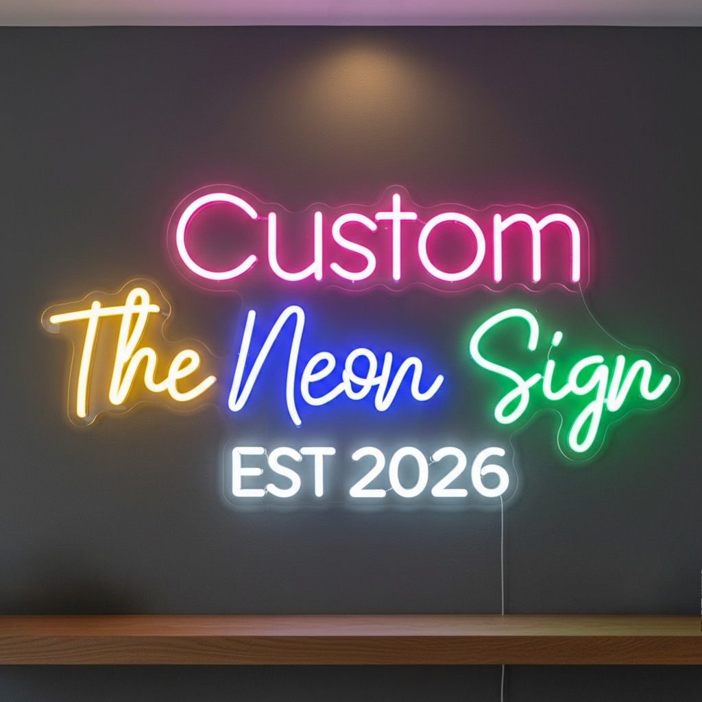 Custom Name Neon Sign Dimmable - Neon Sign Custom Led reseña y precio