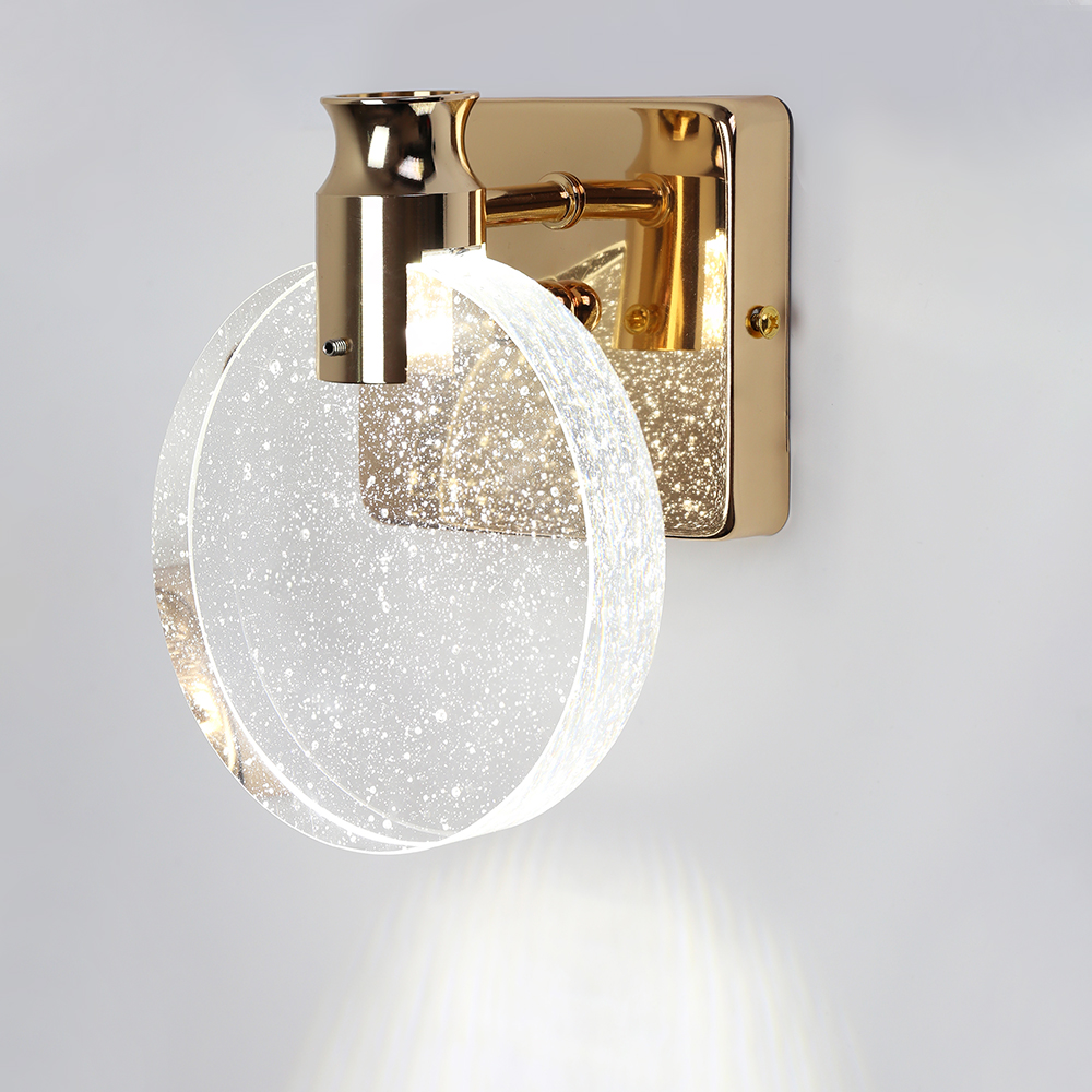 Modern Crystal Interior LED Wa - Lighting Room Decor Items reseña y precio