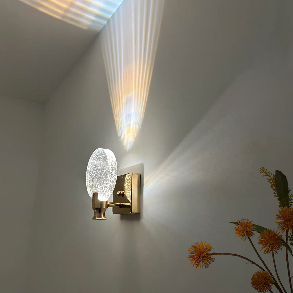 Modern Crystal Interior LED Wa - Lighting Room Decor Items reseña y precio
