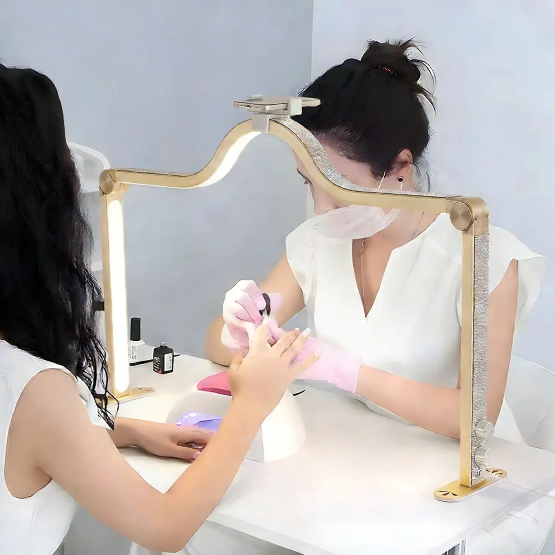 Foldable Half Moon Beauty Lamp - Led Moon Lamp reseña y precio