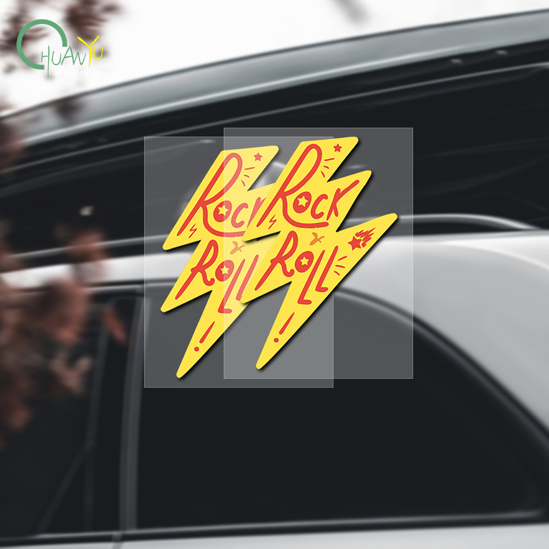 Rock Lightning Car Sticker Mus - Unique Lighting Decor reseña y precio