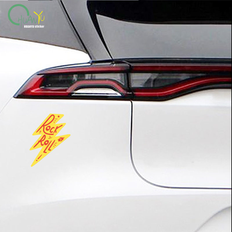 Rock Lightning Car Sticker Mus - Unique Lighting Decor reseña y precio