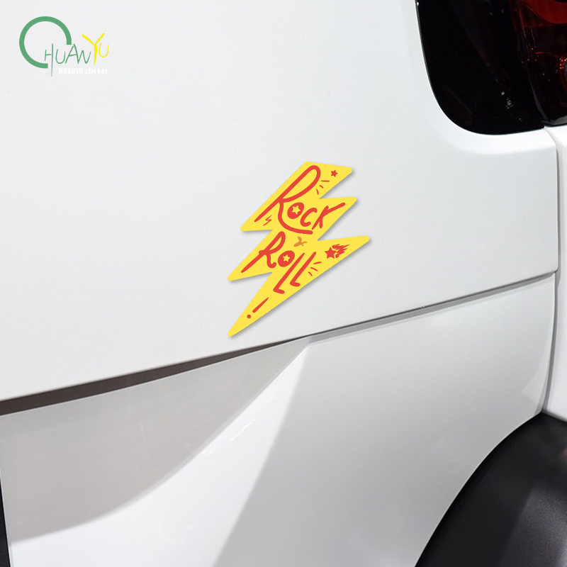 Rock Lightning Car Sticker Mus - Unique Lighting Decor reseña y precio