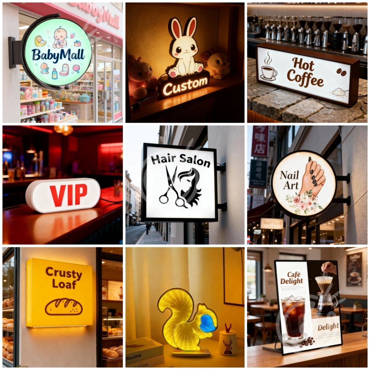 Custom Acrylic Signs Sign Led  - Neon Sign Custom Led reseña y precio