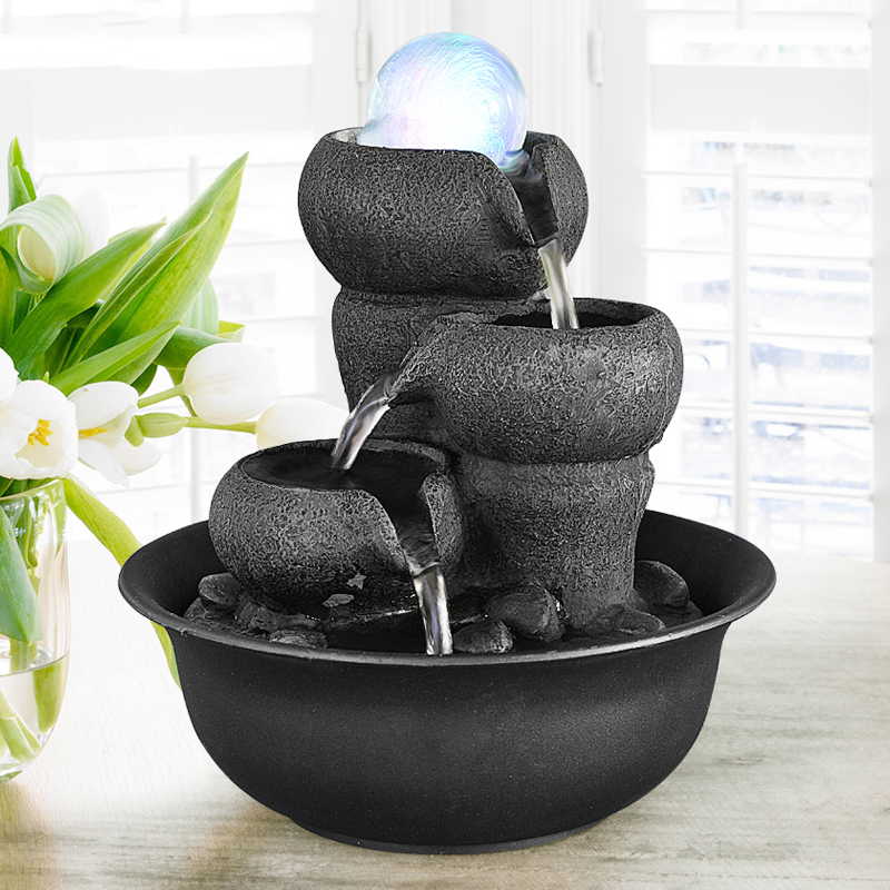 Indoor Relaxation Waterfall Fo - Lighting Decor Company reseña y precio