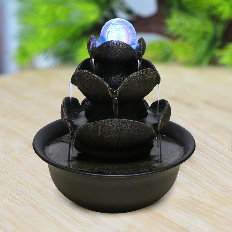 Indoor Relaxation Waterfall Fo - Lighting Decor Company reseña y precio