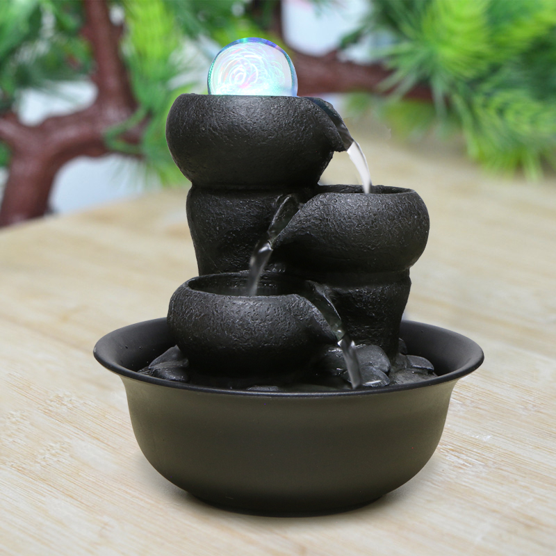 Indoor Relaxation Waterfall Fo - Lighting Decor Company reseña y precio