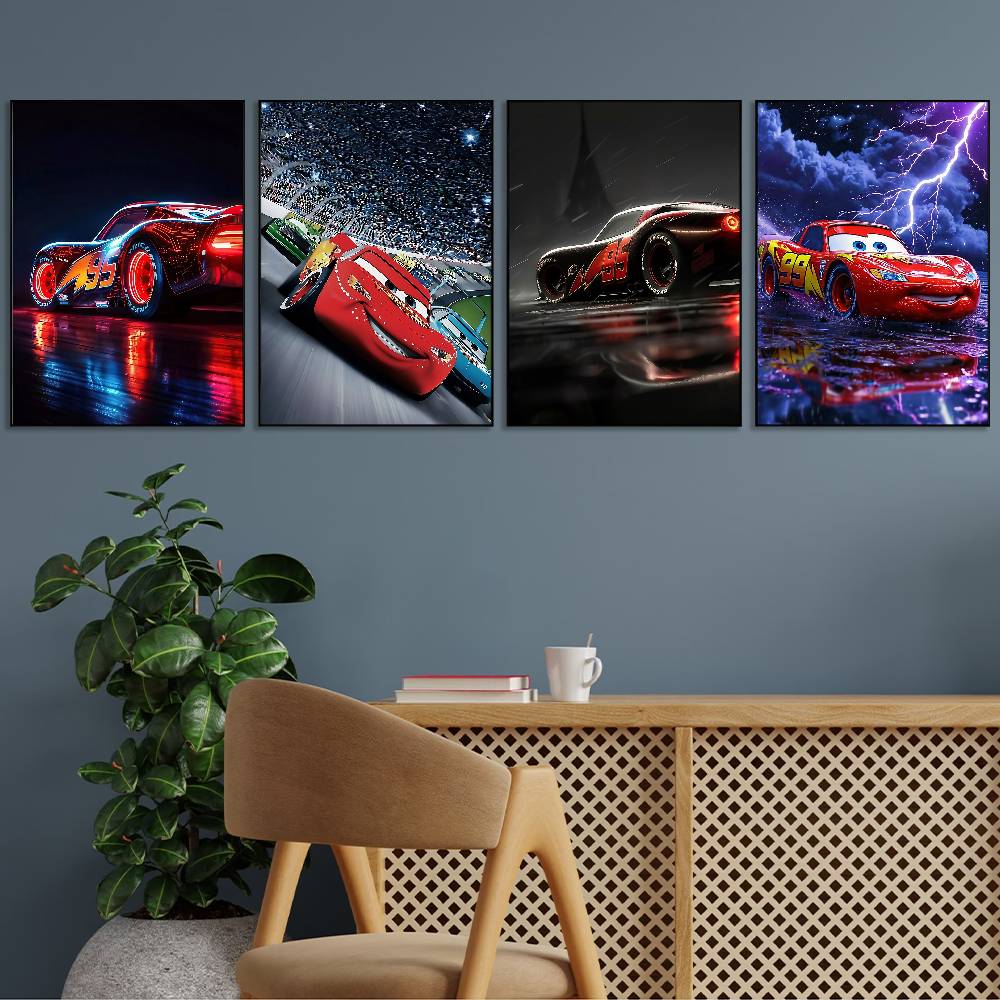 Lightning McQueen 95 Car Cool  - Lighting Mcqueen Decor reseña y precio
