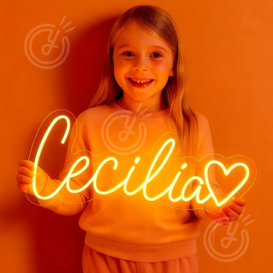 Custom Led Sign Logo Wall Comp - Lighting Decor Company reseña y precio