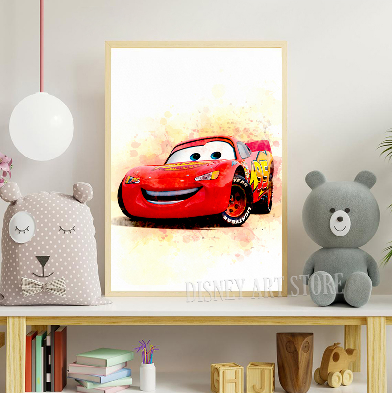 Lightning McQueen Personalized - Lighting Mcqueen Decor reseña y precio