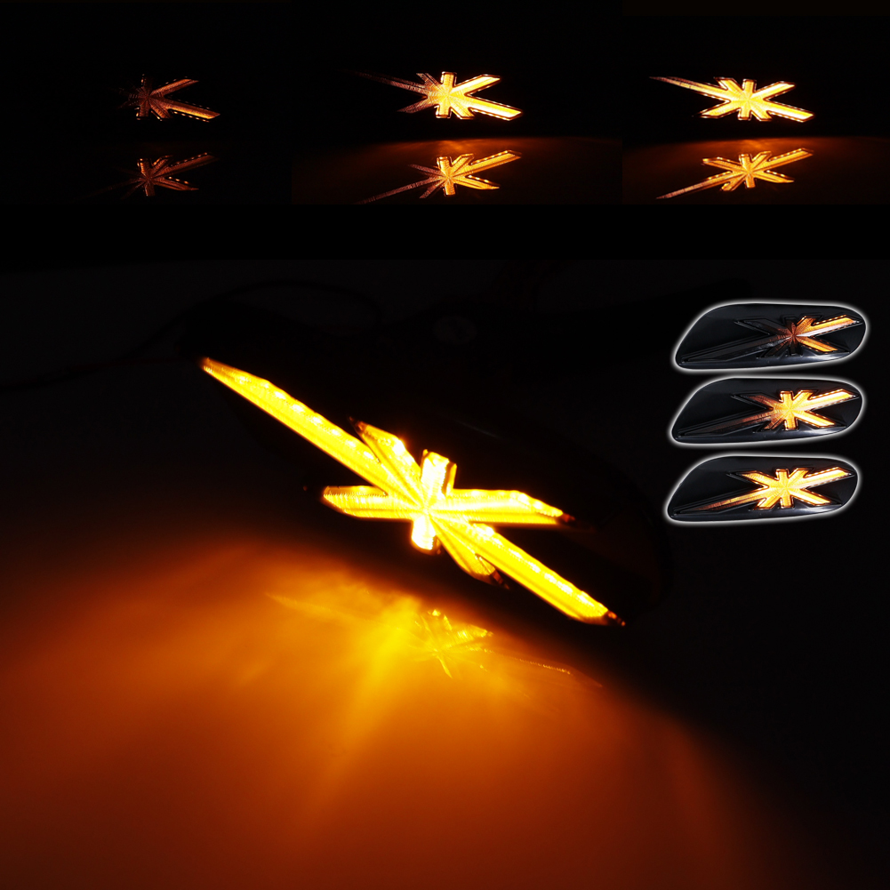 2pcs smoked lens Union Jack Am - Union Lighting & Decor Collabs reseña y precio