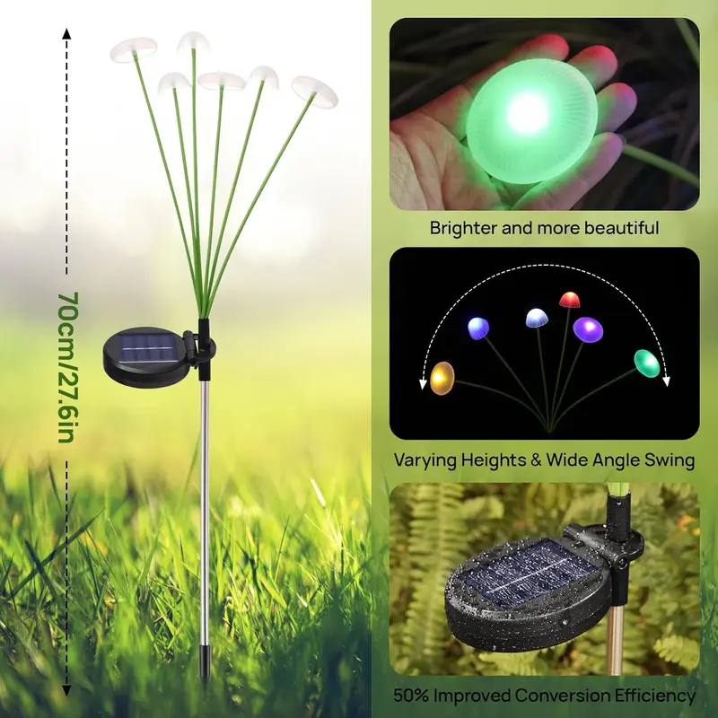 Solar Garden Lights Dual Mode  - Lighting Decor Ideas reseña y precio