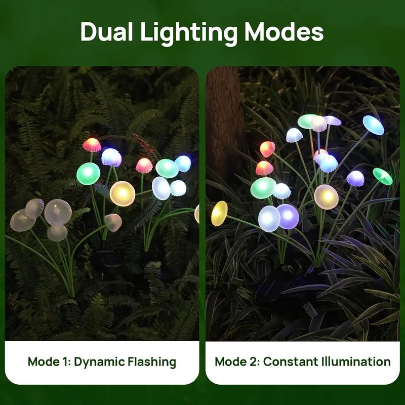 Solar Garden Lights Dual Mode  - Lighting Decor Ideas reseña y precio