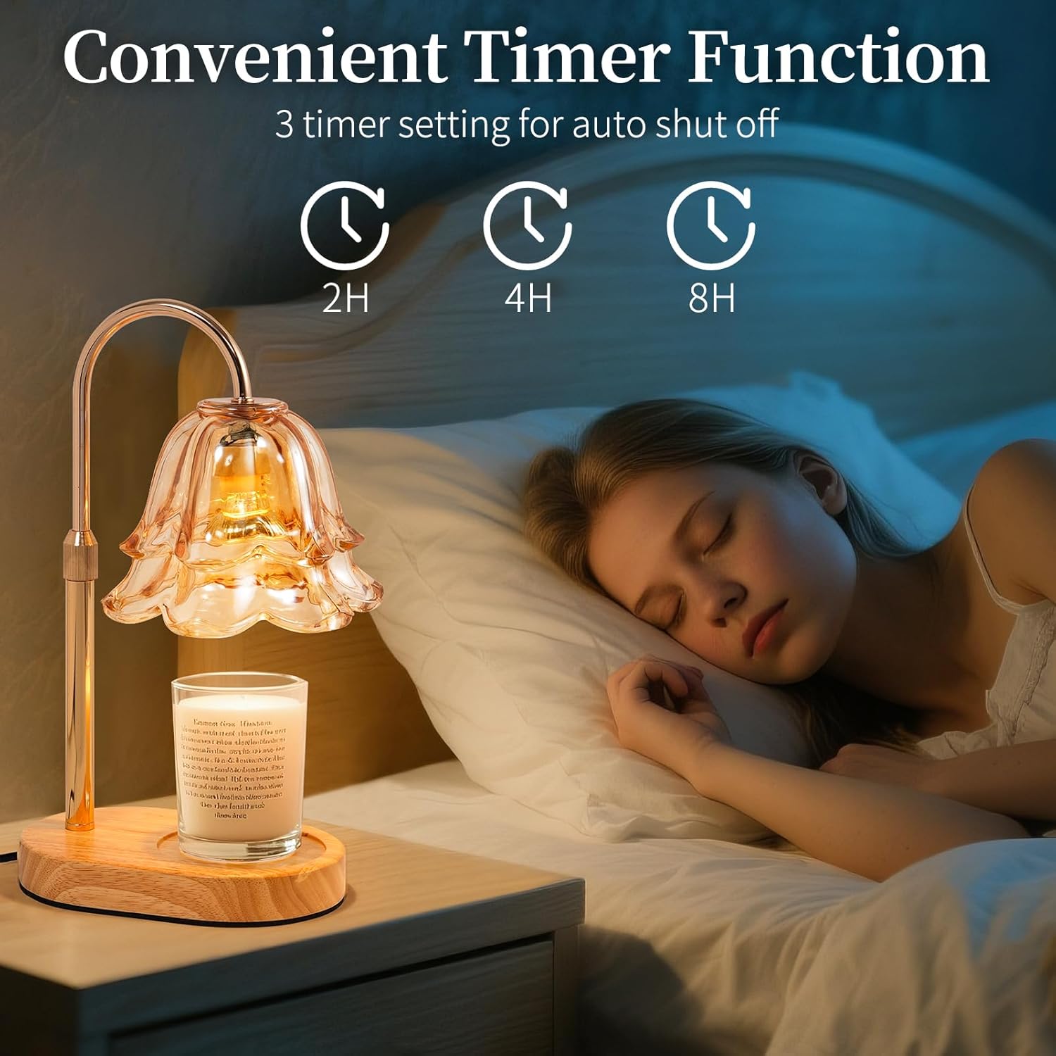 Candle Warmer Lamp with Timer  - Wax Melter Electric reseña y precio