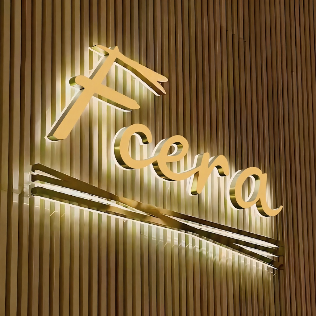Custom Metal LED Letters Sign  - Lighting Decor Company reseña y precio