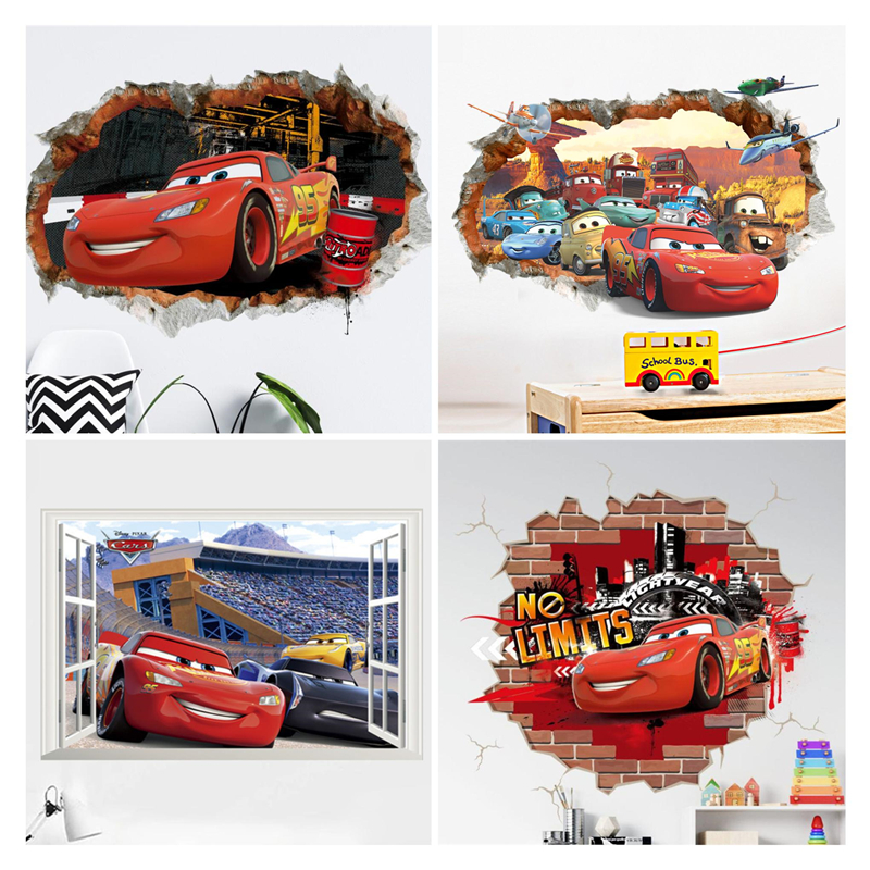 3D Cartoon Lightning McQueen   - Lighting Mcqueen Decor reseña y precio
