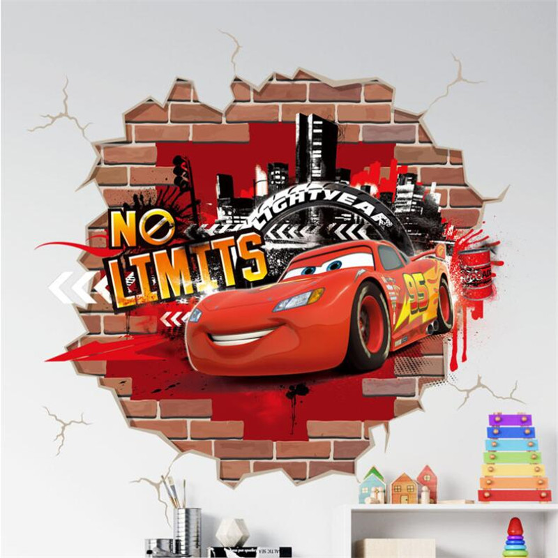 3D Cartoon Lightning McQueen   - Lighting Mcqueen Decor reseña y precio