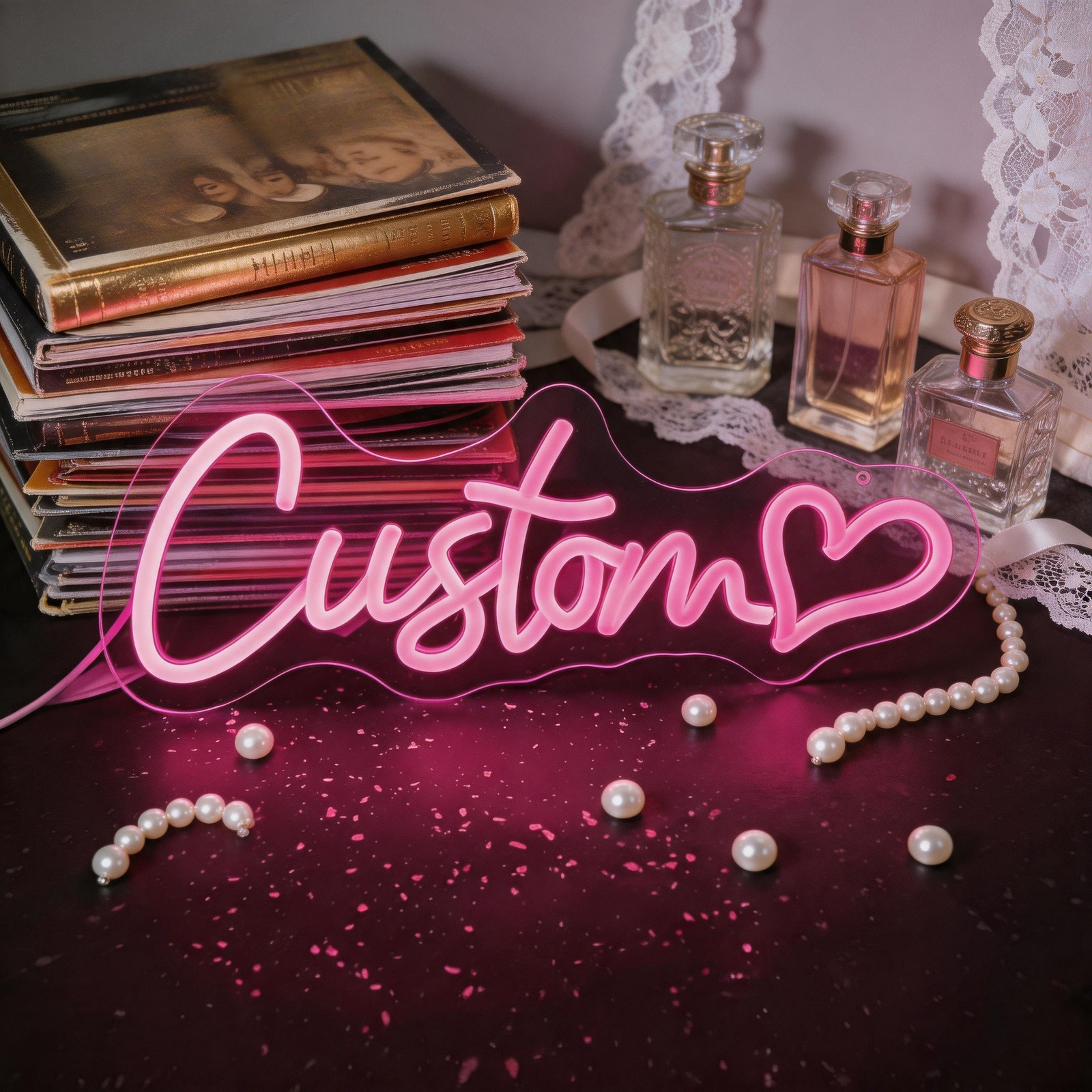 Custom LED Personalized Neon S - Neon Sign Custom Led reseña y precio