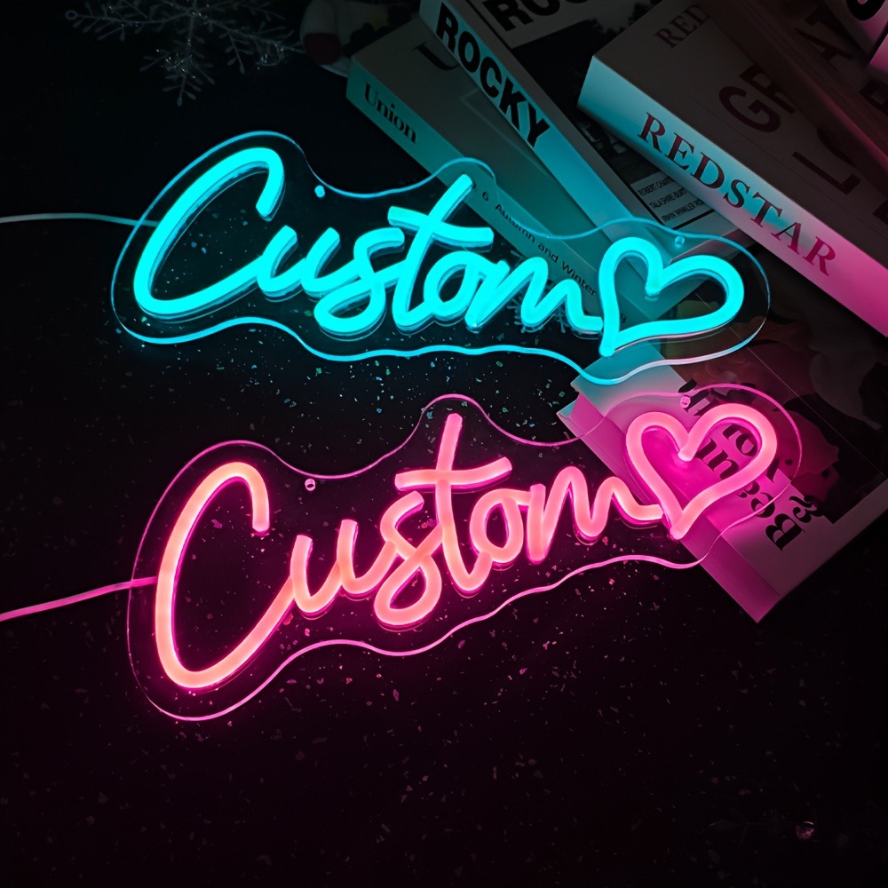 Custom LED Personalized Neon S - Neon Sign Custom Led reseña y precio