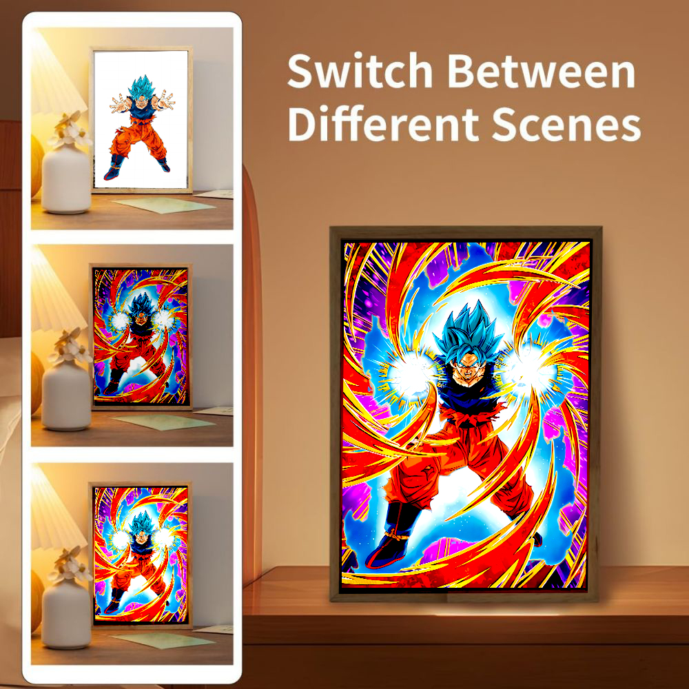 Dragon Ball Z Anime Figure Lig - Lighting Room Decor Items reseña y precio