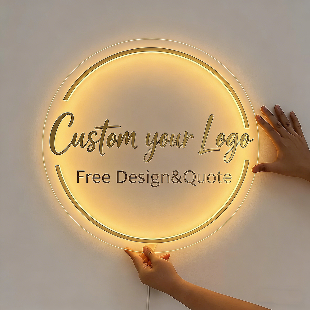 Custom Acrylic Sign Personalis - Neon Sign Custom Led reseña y precio