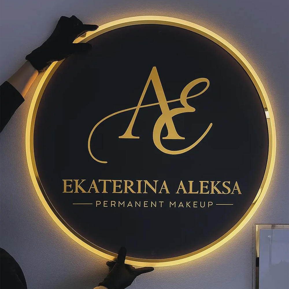 Custom Acrylic Sign Personalis - Neon Sign Custom Led reseña y precio