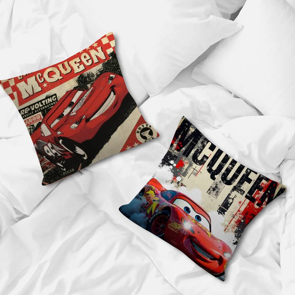 Pillow Cushion Cover Pillowcas - Lighting Mcqueen Decor reseña y precio