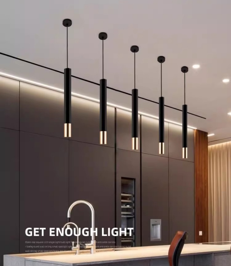 Modern LED Long tube pendant l - Lighting Decor Company reseña y precio
