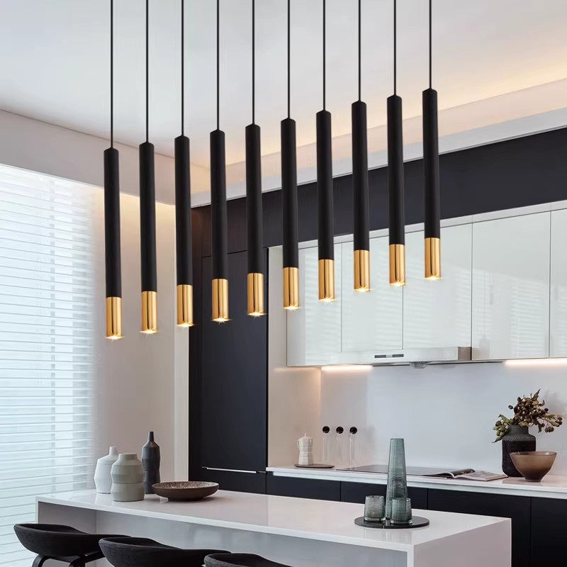 Modern LED Long tube pendant l - Lighting Decor Company reseña y precio