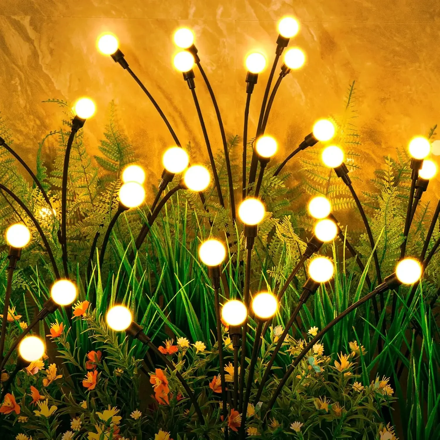 Solar Garden Lights 12 Pack 96 - Unique Lighting Decor reseña y precio
