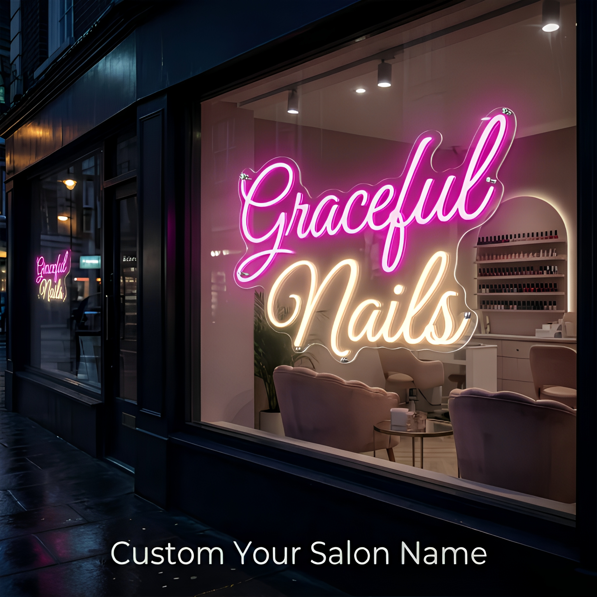 Custom Business Neon Sign,Comp - Lighting Decor Company reseña y precio