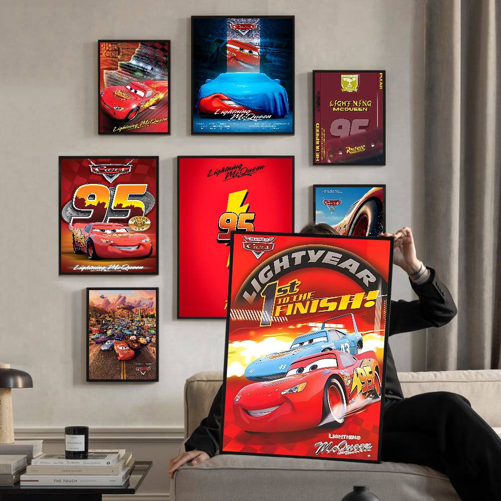 1PC Cartoon Car Movie Lightnin - Lighting Mcqueen Decor reseña y precio