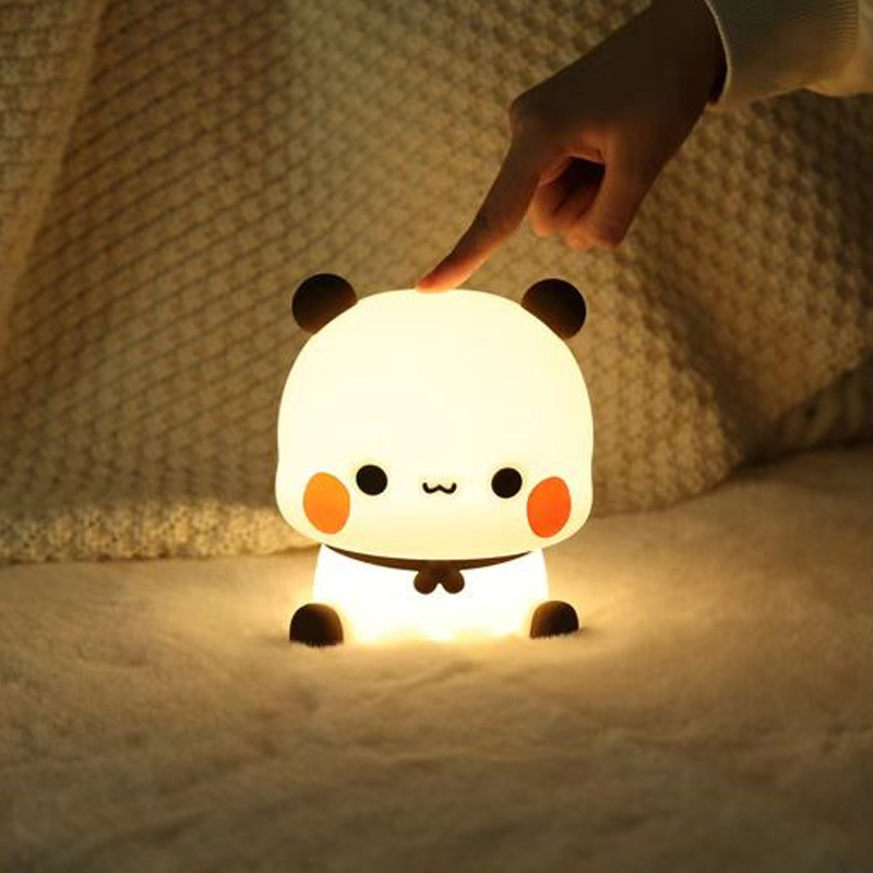 Kawaii Bear Panda Bubu And Dud - Lighting Room Decor Items reseña y precio
