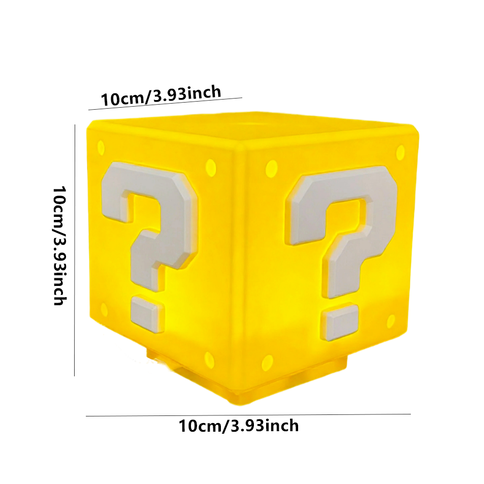 2026Question Block Lamp with S - Lighting Room Decor Items reseña y precio