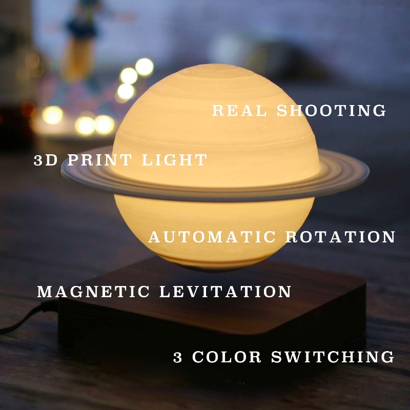 Levitating Moon Lamp Night Lig - Led Moon Lamp reseña y precio
