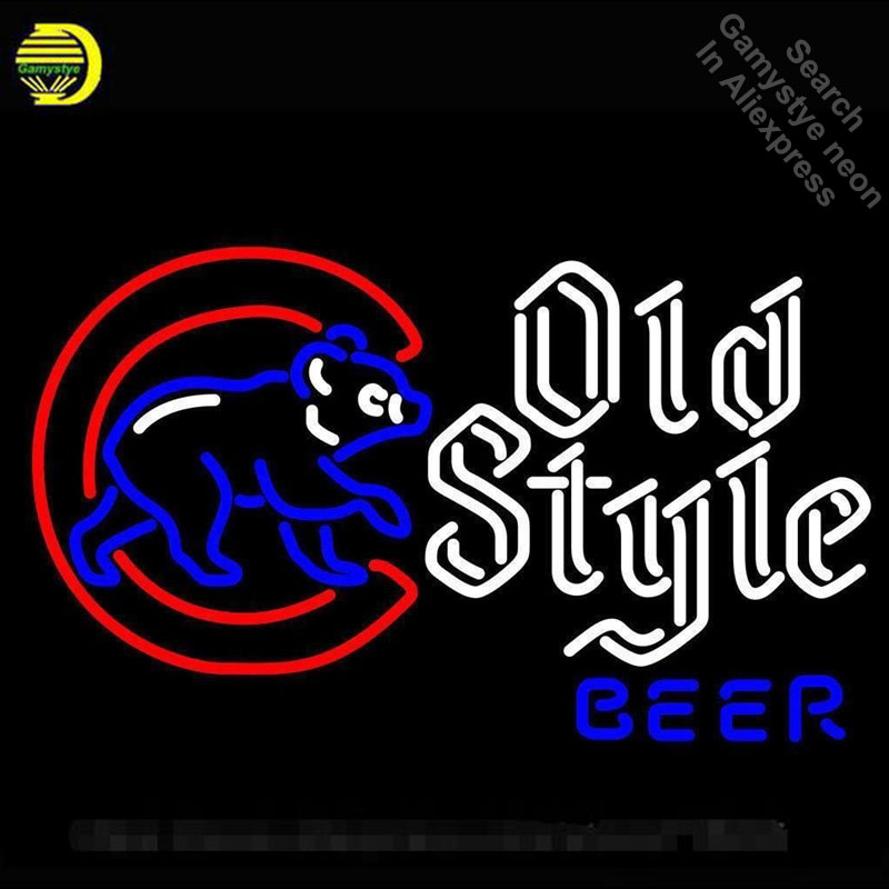 Unions Cubs O Style Neon Sign  - Union Lighting & Decor Collabs reseña y precio
