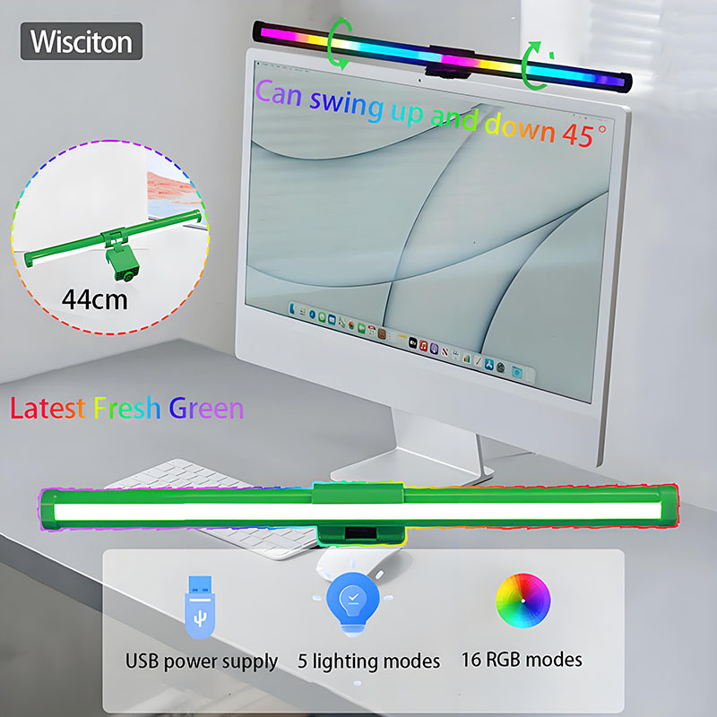 RGB Computer Monitor Light Bar - Touch Dimmer Lamp reseña y precio