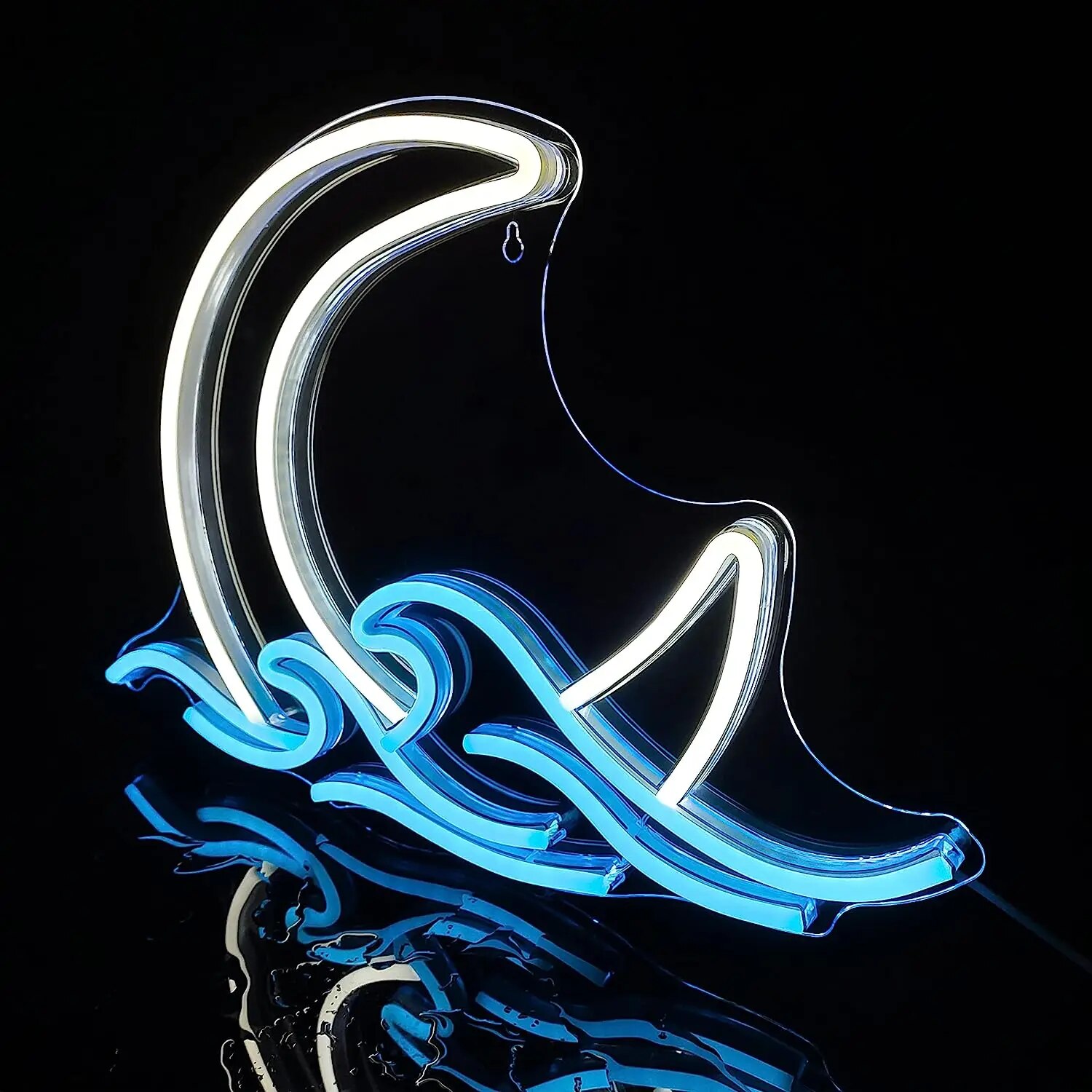 Neon Sign Moon over Sea Neon L - Neon Sign Custom Led reseña y precio