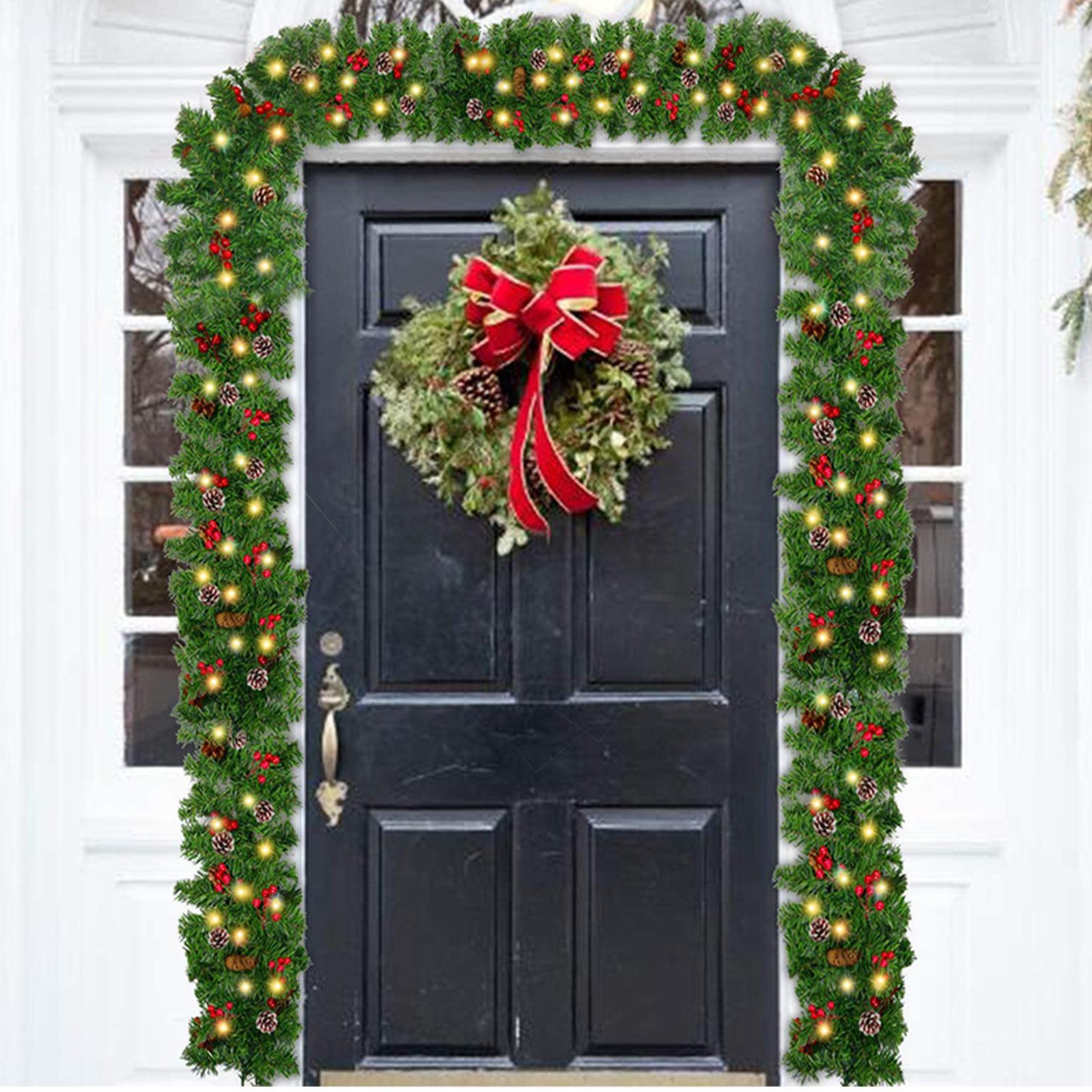 Lighted Christmas Garland Wate - Lighting Decor Company reseña y precio