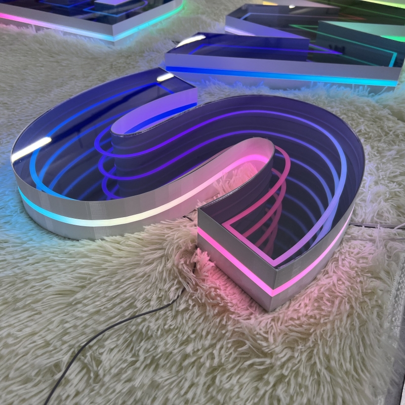 Neon 3D Custom RGB Effect Pane - Neon Sign Custom Led reseña y precio