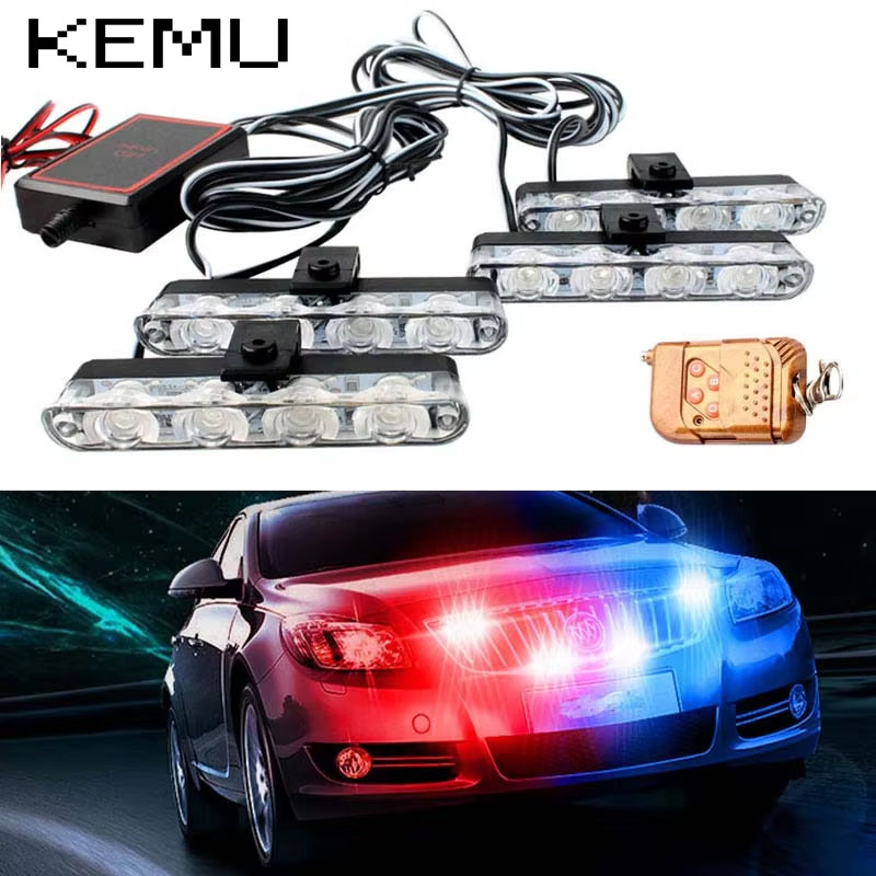 Car Front Grille Strobe Police - Touch Dimmer Lamp reseña y precio